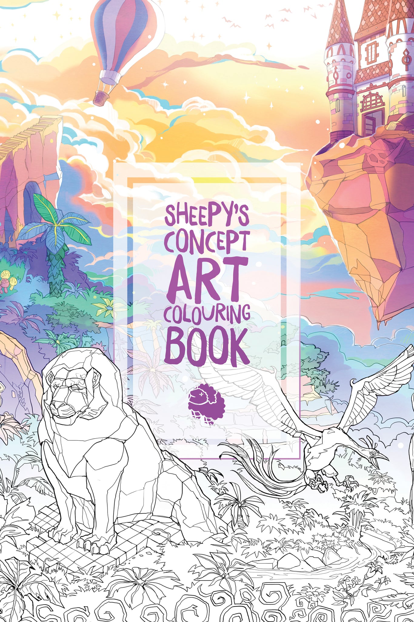 Sheepy's Concept Art Colouring Book: Digital Edition